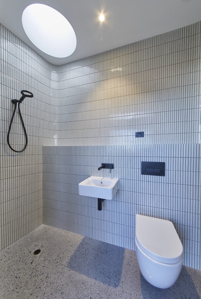 Modern bathroom in luxury Perth home