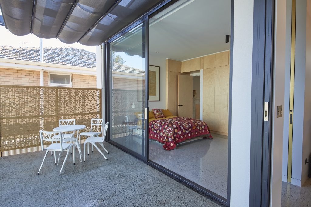 Modern open-plan living area in luxury Perth home