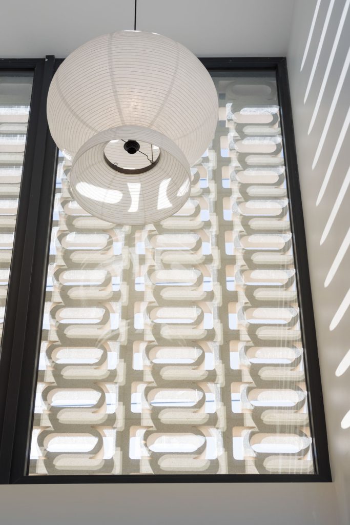 Modern open-plan living area in luxury Perth home