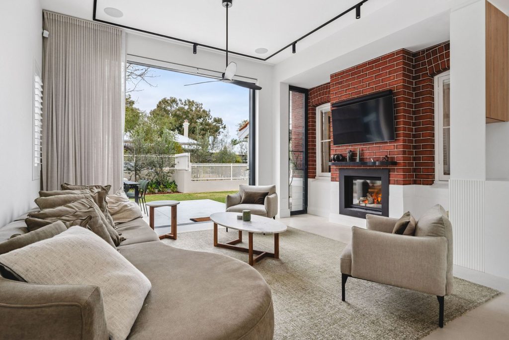Elegant living space inspiration in luxury custom homes