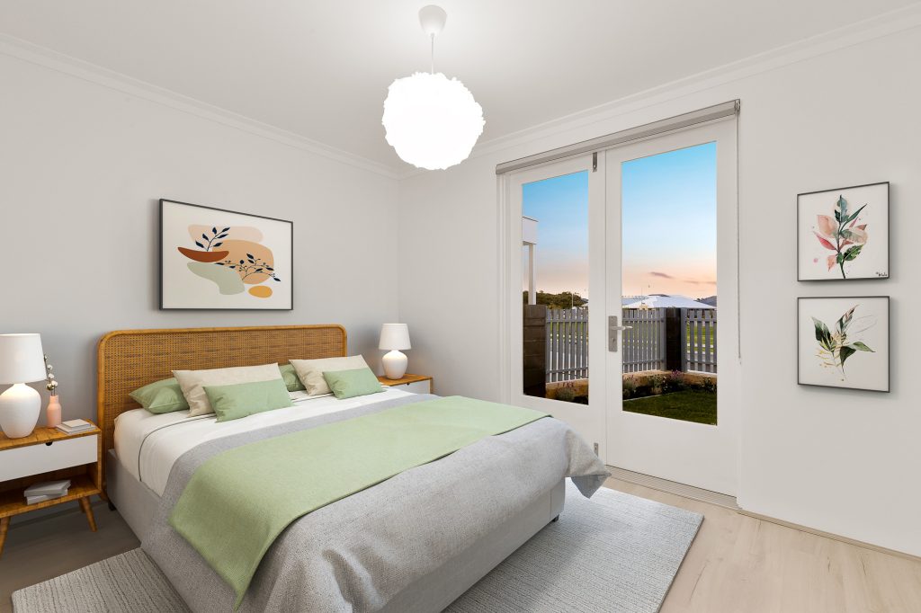 Modern open-plan bathroom in luxury Perth home