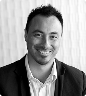 Professional portrait of a Perth-based architect and design leader, Joe Chindarsi