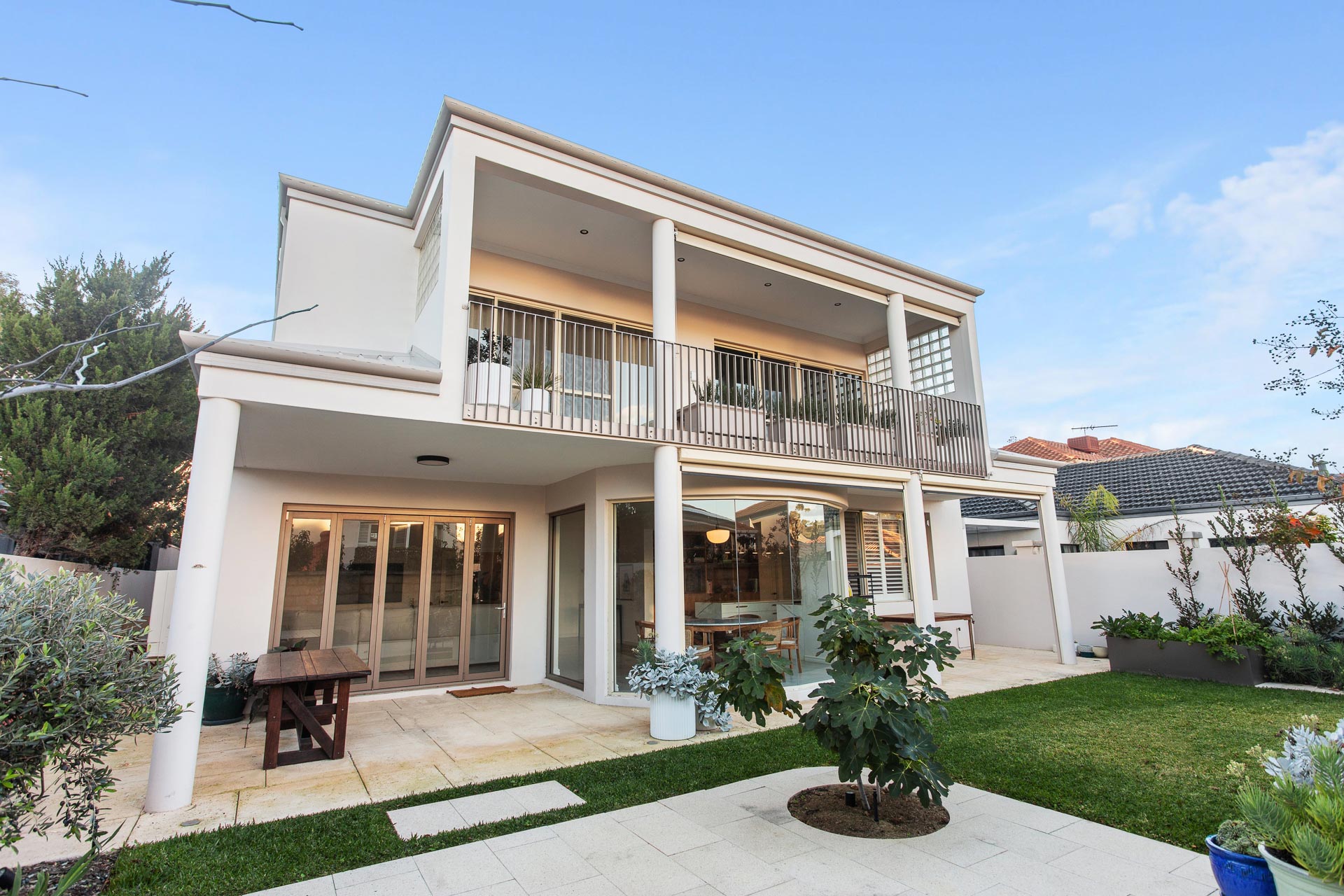 Luxury double-storey home with modern architectural design in Mosman Park, Perth